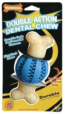  -Non-toxic pet toy recommendationsNylabone Double Action Dental Chew Round Ball