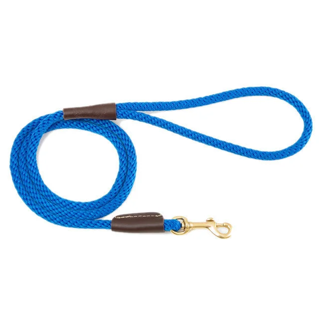  -High-end pet toy rankingsMendota Small Blue Snap Leash 3/8 x 6 Ft