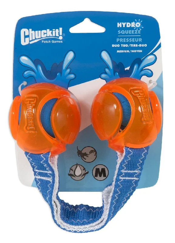 - Outdoor dog toy selectionChuckIt! Hydro Squeeze Medium Duo Tug Toy