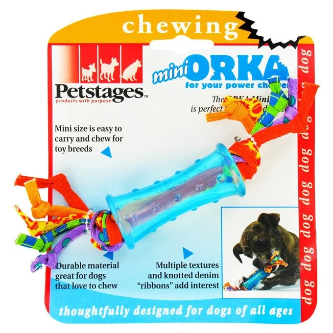 - Indoor pet toy recommendationsPetstages Orka Mini Chew Stick Dog Toy