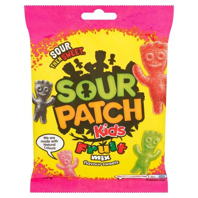 - ​​Christmas pet Christmas clothingSour Patch Kids Fruit Mix Sweets Bag   130g