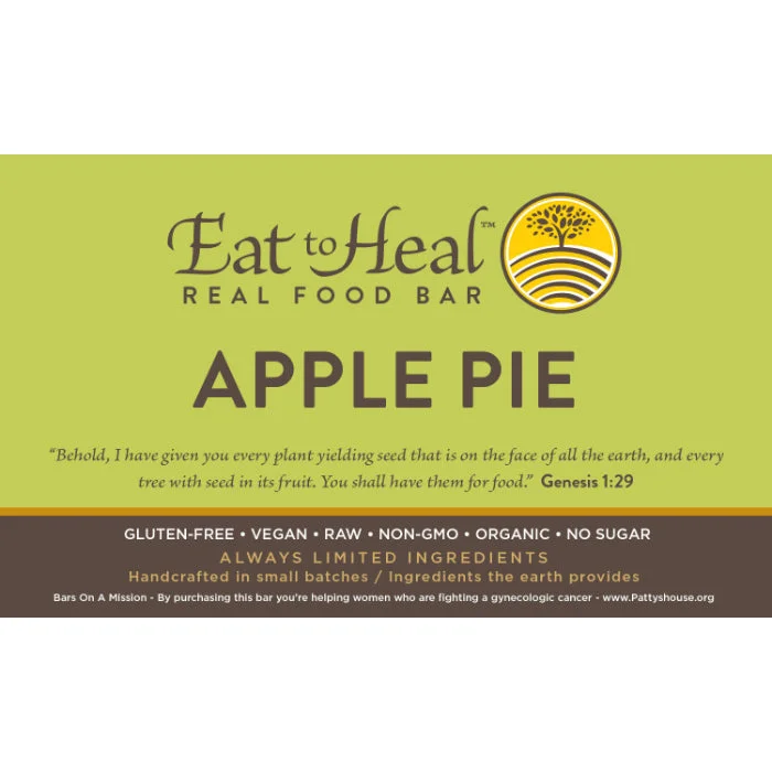 - Air box TSA certified check-inEatToHeal - Bar, Apple Pie, 68 GM - Pack of 12