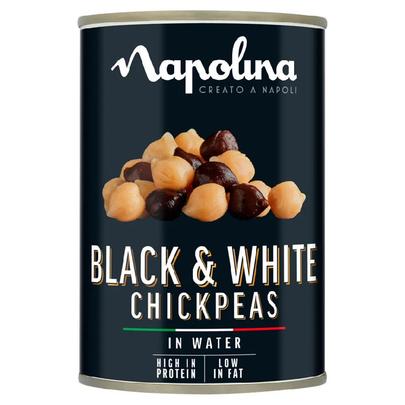 - Air box TSA certified check-inNapolina Black & White Chickpeas in Water