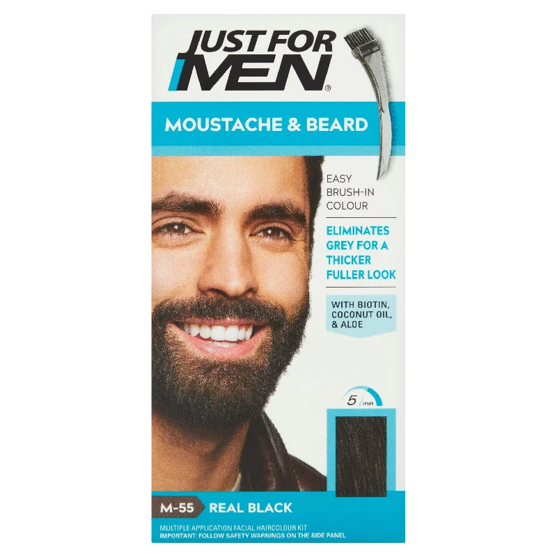 - Parrot climbing and standing wooden frameJust For Men Moustache & Beard Brush In Colour Gel Real Black M-55