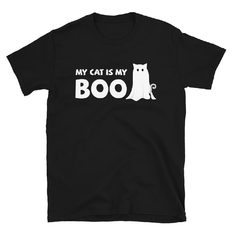 - Automatic temperature adjustment cat bedMy Cat is My Boo T-Shirt