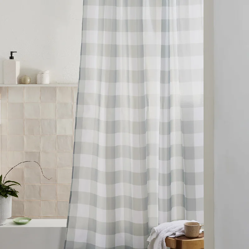 - Summer pet ice matMyHouse Gingham Shower Curtain