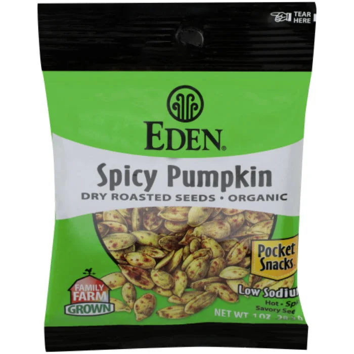 - Teething and chewing toys for puppiesEden Foods - Pocket Snack Pumpkin Seed Spicy 1 Oz - Pack of 12