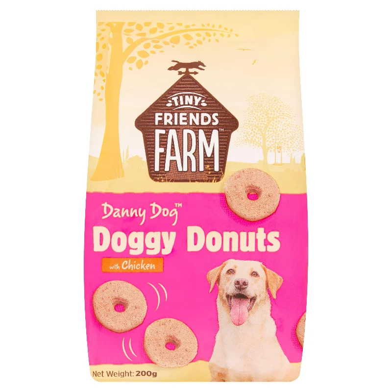  -Non-contact cat thermometerTiny Friends Farm Danny Dog Doggy Donuts with Chicken 200g