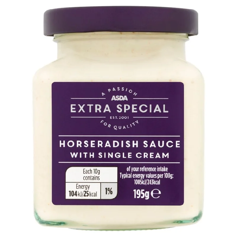 - Pet fence foldable indoorASDA Extra Special Horseradish Sauce with Single Cream