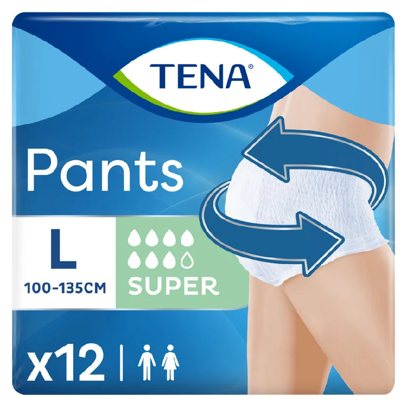 - Air box TSA certified check-inTena Incontinence Super Pants Large