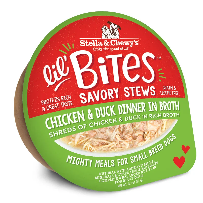 - Dog anti-slip matStella & Chewy's Lil Bites Savory Stews for Small Breeds Chicken & Duck Dinner in Broth