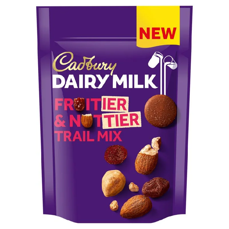 - Winter warm clothes for short-haired dogsCadbury Dairy Milk Fruitier & Nuttier Chocolate Trail Mix Bag