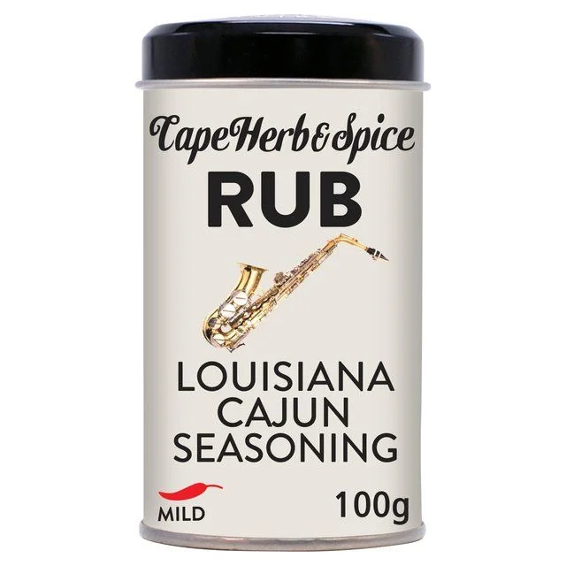 - Rabbit grass rack to prevent waste food boxCape Herb & Spice Louisiana Cajun Seasoning Rub Tin   100g