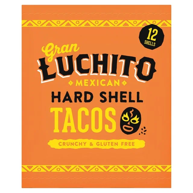 - ​​Christmas pet Christmas clothingGran Luchito Mexican Hard Shell Tacos   170g