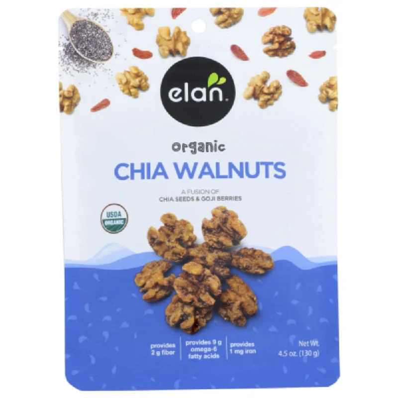 - Winter warm clothes for short-haired dogsELAN - Organic Chia Walnuts 4.5 OZ - (Pack of 8)