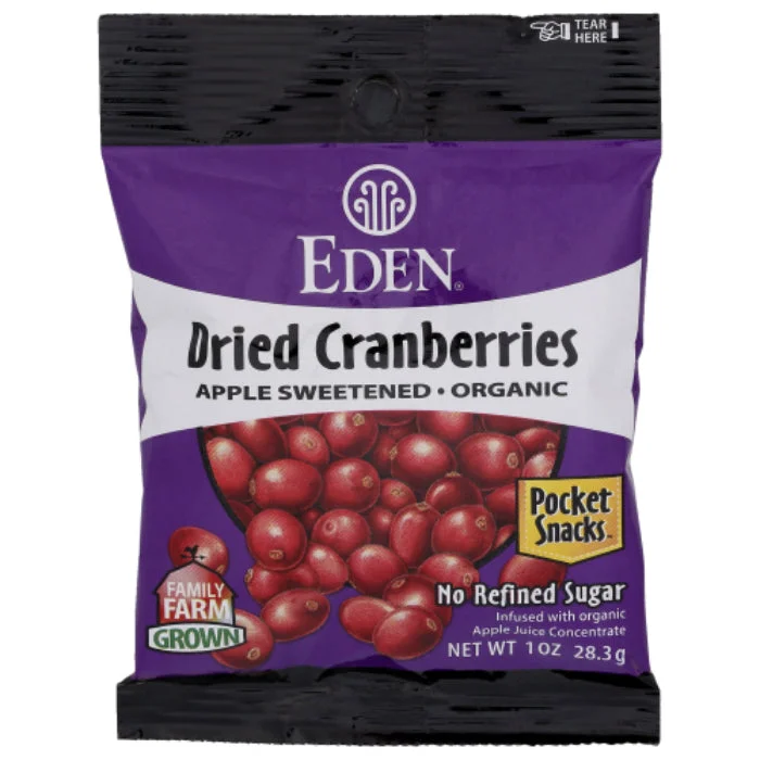 - Elderly dog ​​joint care mattressEDEN FOODS  -POCKET SNACK CRANBERRY DRD ORG 1 OZ - Pack of 12