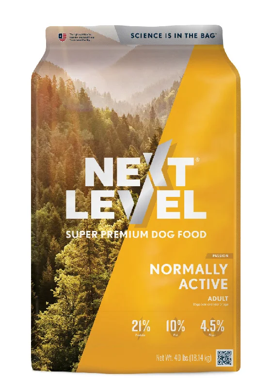    - Affordable cat food with good quality  - Natural ingredient dog foodNext Level Normally Active Adult Dry Dog Food