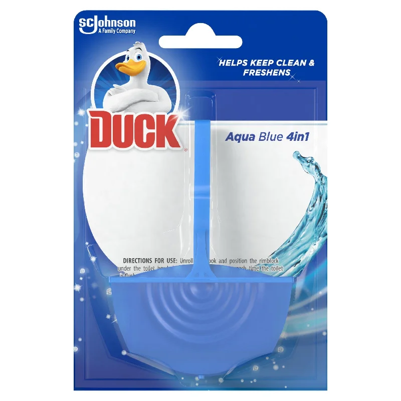 ---Duck Aqua Blue Rim block Toilet Cleaner 36g