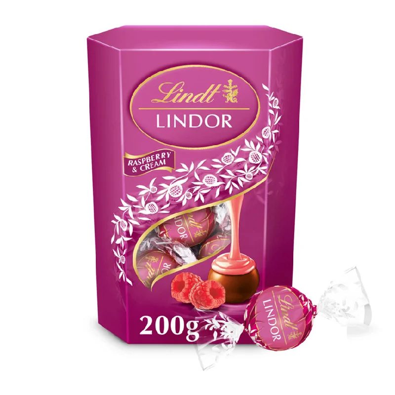 - ​​Pet toys under 10 yuanLindt LINDOR RASPBERRY & CREAM 200g