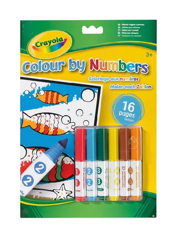 - Pet smart GPS locatorCrayola Colour by Numbers Colouring Book Age 3+ Years