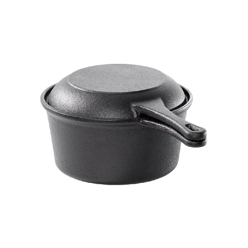 ---GRYLT 2 in 1 Cast Iron Saucepan 20cm