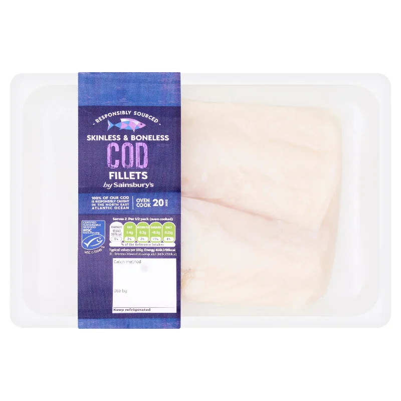 - Pet smart GPS locatorSainsbury's MSC Cod Fillets Boneless & Skinless 250g