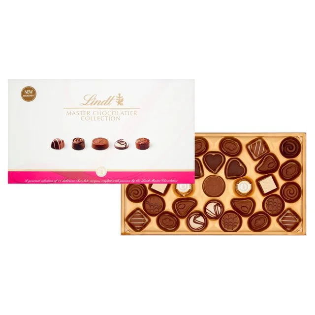 - Organic cotton dog bibsLindt Master Chocolatier Collection   320g