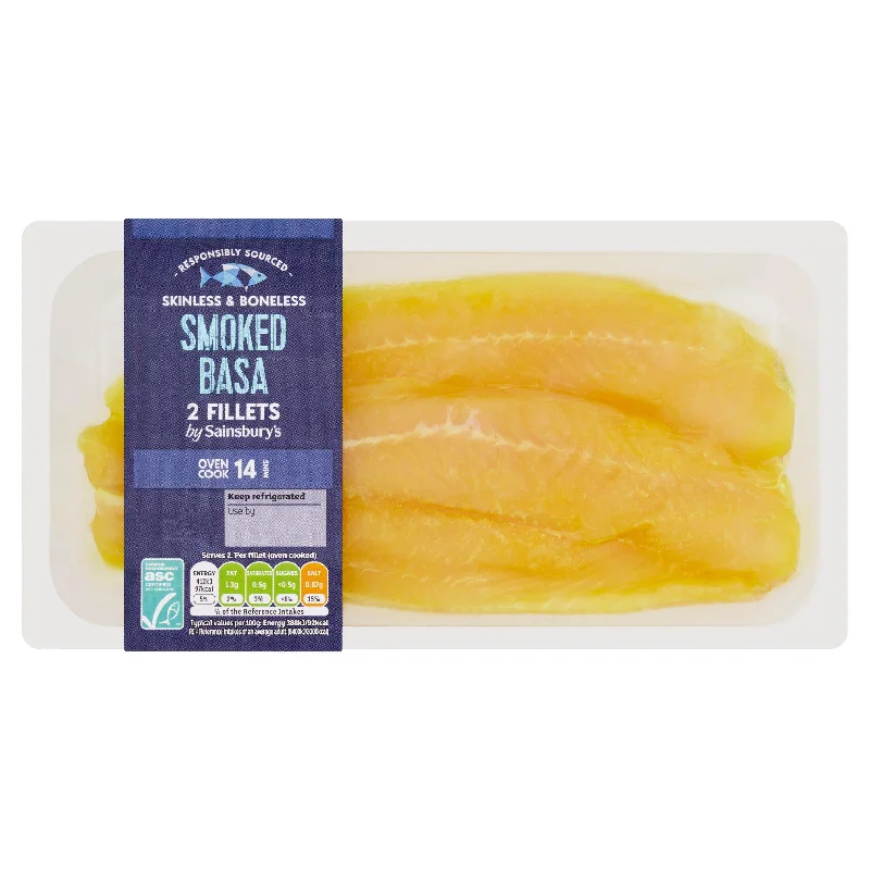 - Elderly dog ​​joint care mattressSainsbury’s Smoked Basa fillets ASC 240g