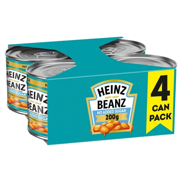 - Pet diabetes prescription foodHeinz Baked Beans in Tomato Sauce - No Added Sugar   4 x 200g