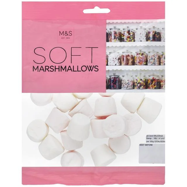 - Chinchilla cooling ice nest ceramic plateM&S Soft Marshmallows   180g