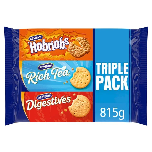 - Rabbit grass rack to prevent waste food boxMcVitie's Triple Pack Biscuits Hobnobs Rich Tea Digestives   815g