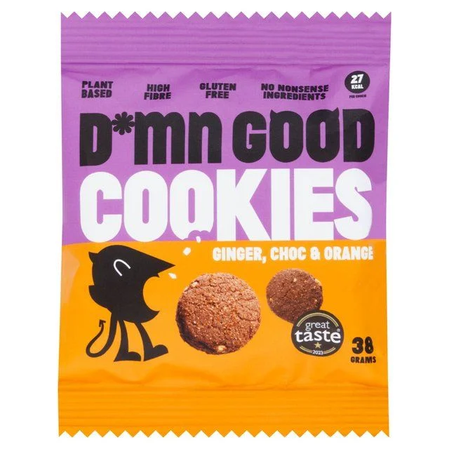 - Deodorizing cat litter tofu litterDamn Good Ginger Chocolate Orange COOKIES   38g