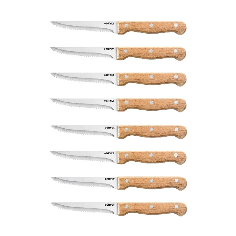 ---GRYLT Set of 8 Steak Knives