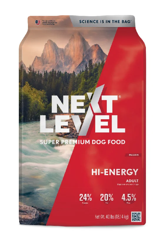 4. **Price and Purchasing**  -Grain-free dog food recommendationNext Level Hi-Energy Adult Dry Dog Food 40lb