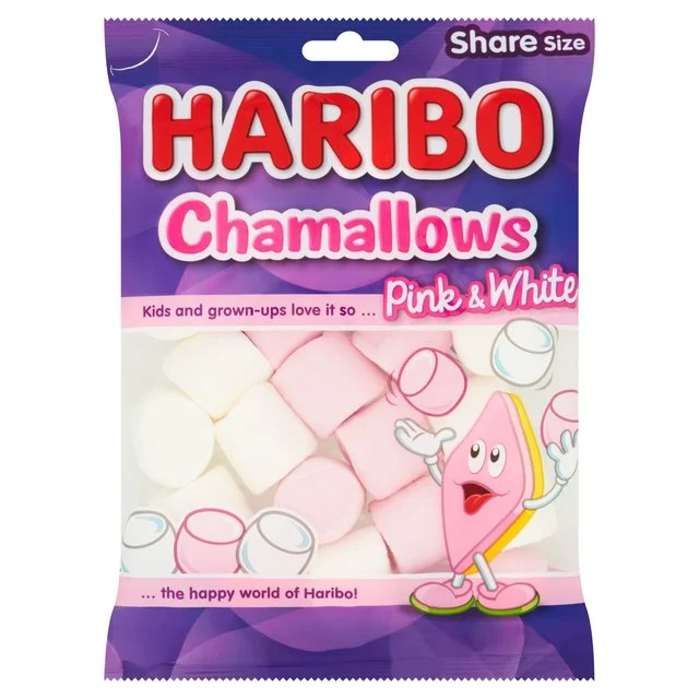 - ​​Christmas pet Christmas clothingHaribo Chamallows Marshmallow Sweets Sharing Bag   140g