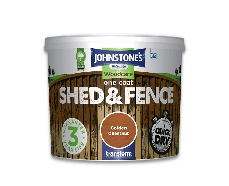 - Deodorizing cat litter tofu litterJohnstone's One Coat Shed & Fence 5l - Golden Chestnut