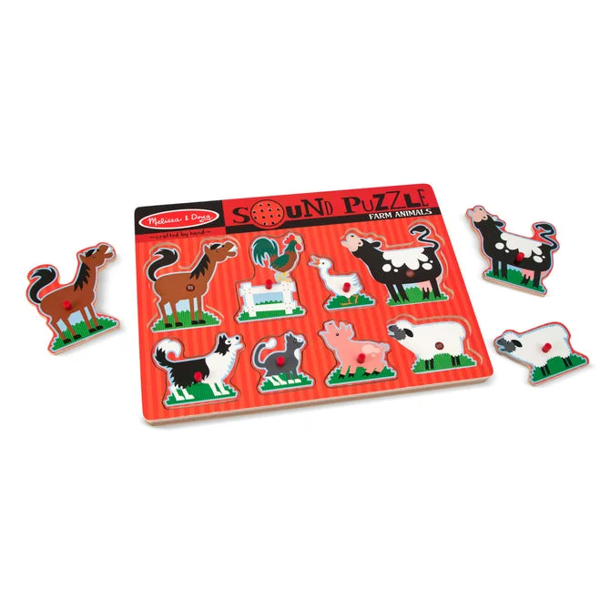 - Custom pet birthday cakeMelissa & Doug Farm Animals Sound Puzzle