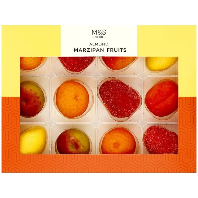 - Natural latex pet mattressM&S Marzipan Spring Fruits   137g