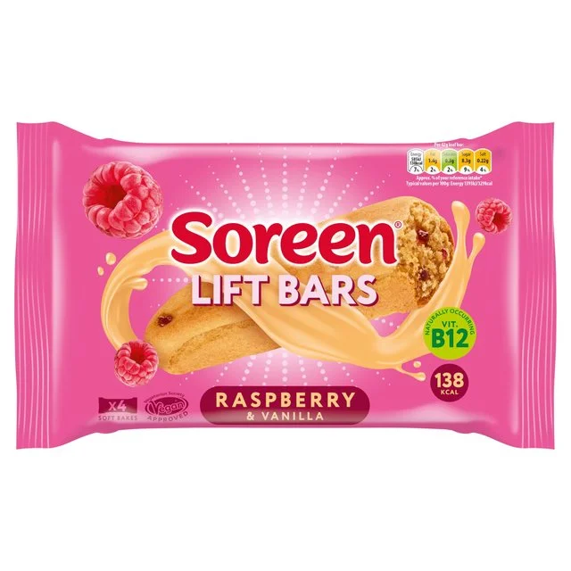  -Anti-scratch sofa protective coverSoreen Lift Bars Raspberry and Vanilla   4 per pack