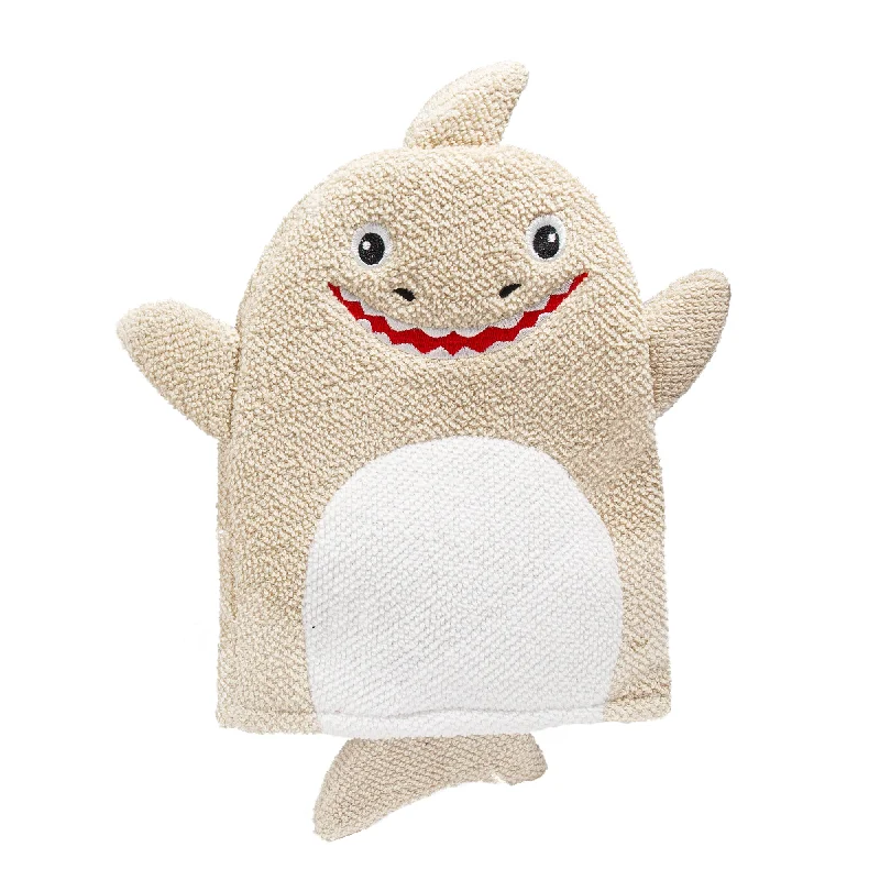 - Natural latex pet mattressKingsley Shark Terry Cloth Bath Glove #10086242