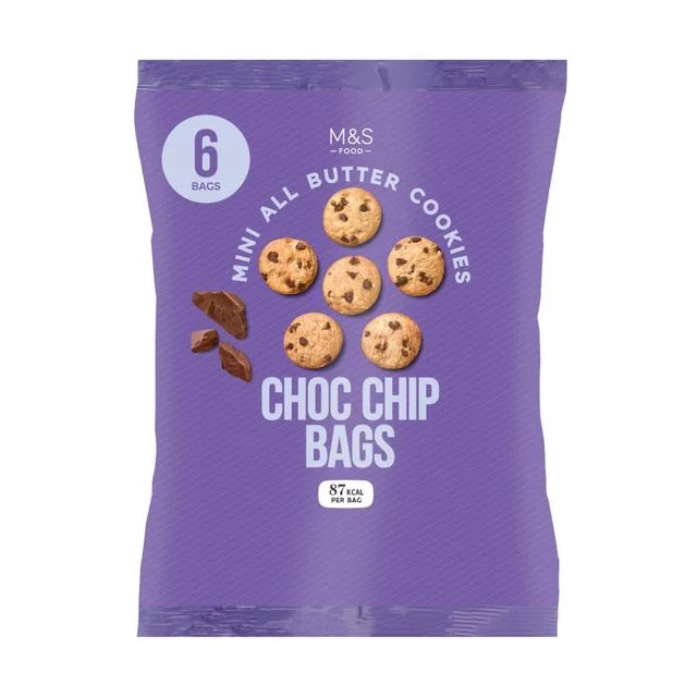 - Pet vitamin complex nutrition tabletsM&S 6 Mini Chocolate Chip Cookie Bags   6 x 18g