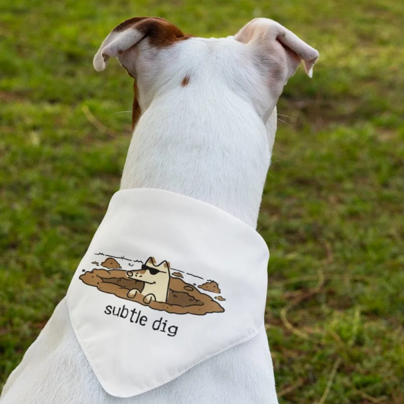  -Non-contact cat thermometerSubtle Dig - Doggie Bandana