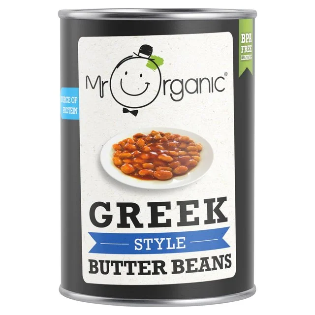 - Pet vitamin complex nutrition tabletsMr Organic Greek Style Butter Beans   400g