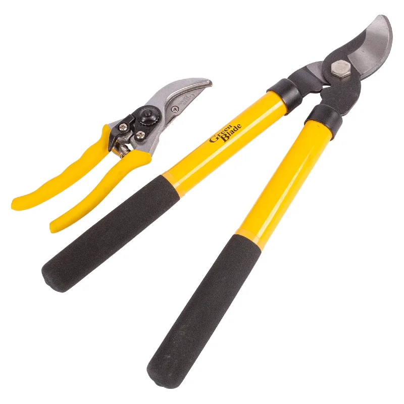 - Dog anti-slip mat2pc Yellow Carbon Steel Loppers & Secateurs Set - By Green Blade