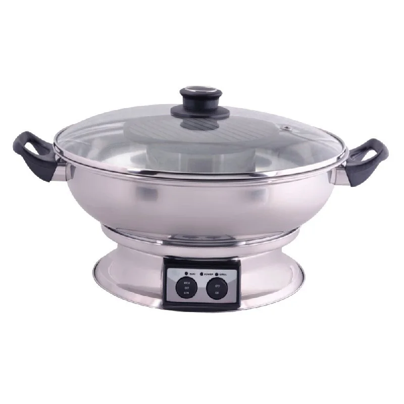 - Winter warm clothes for short-haired dogsMaxim 1350W Teppanyaki Steam Boat Electric Hot Pot