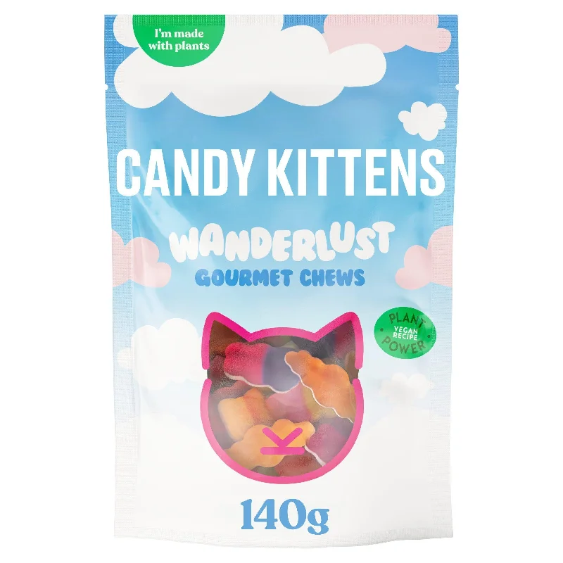 - Pet vitamin complex nutrition tabletsCandy Kittens Wanderlust Gourmet Chews 140g