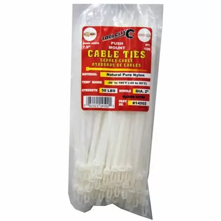 - Chinchilla cooling ice nest ceramic plateTool City 7.9 in. L White Cable Tie 100 Pack