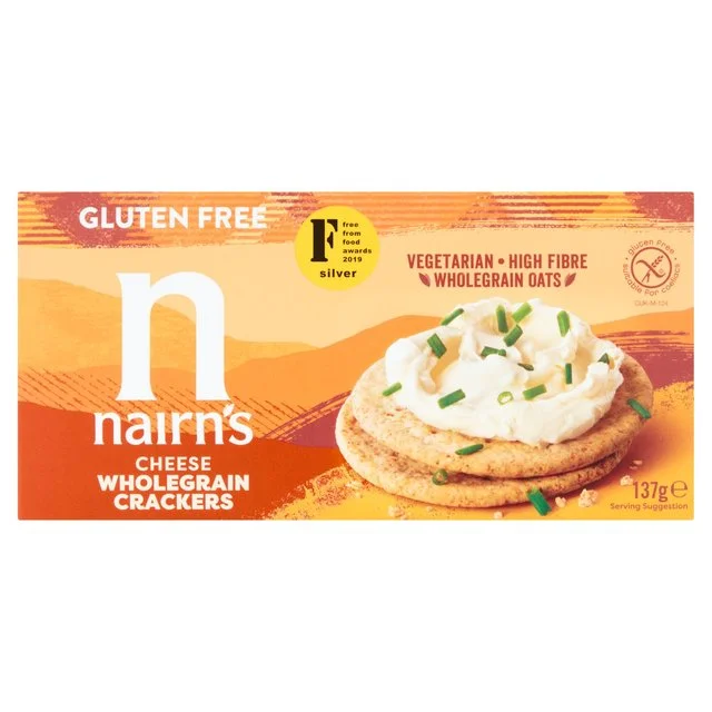 ---Nairn's Gluten Free Cheese Cracker   137g