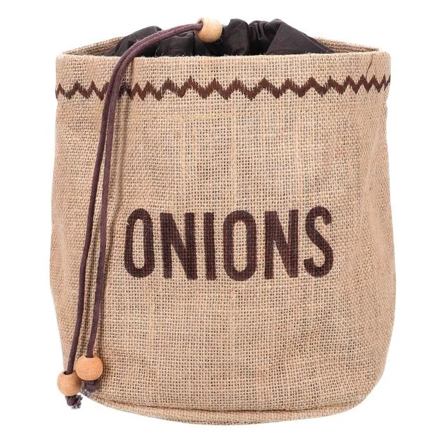 - Air box TSA certified check-inNatural Elements Onion Jute Sack