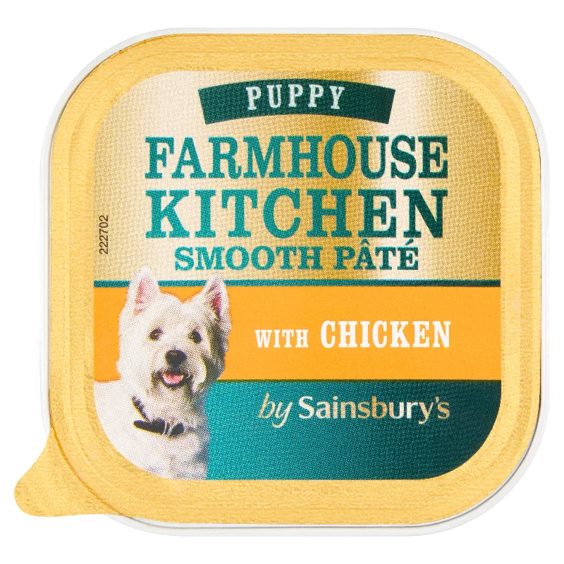 - Parrot climbing and standing wooden frameSainsbury's Farmhouse Kitchen Puppy Food Pate with Chicken 150g